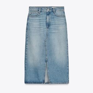 Zara denim skirt